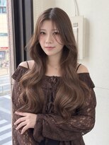 ウィル 西宮店(WiLL)&nbsp;【西宮レイヤーカット】艶感ブラウン韓国巻き