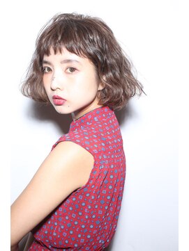 モードケイズエミュー(MODE K's eau) 無造作ウェーブ☆ボブ by 黒野 友輔