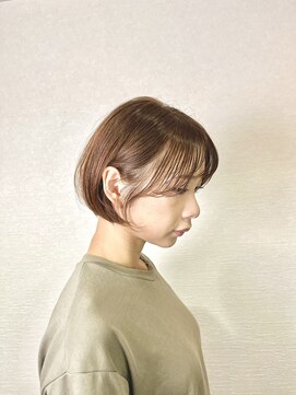 ヘアスペース クレール(hair space clair) 【clair 清水恭平】20代30代40代横顔美人ショート