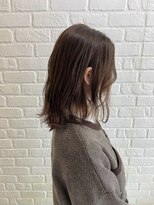 デイジー インデックスヘア 大島店(DAISY index hair)&nbsp;ハイライトカラー×バイカラー×メルティカラー×こなれミディ