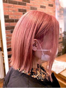 メイクス 表参道(MAKE'S omotesando) 綺麗なピンクのボブ