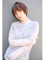 ブゾン(buZon)&nbsp;【buZon ブゾン】コンパクトショート×艶感ブラウン