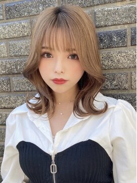 美容室 リーフ 藤枝店(LeaF) 愛されナチュラルミディ