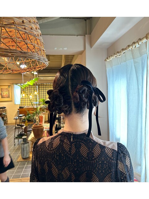 hair arrange