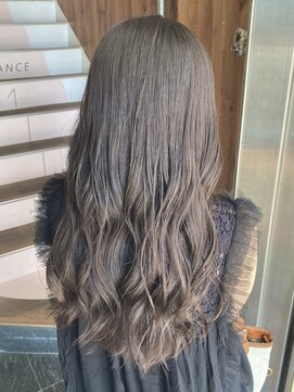 アヴァンス 天王寺店(AVANCE.) 暗髪カラー×アッシュブラウン