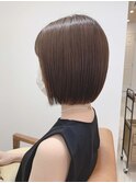 酸性ストレート×ミニボブ
