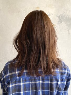 ニュイ(NUIT) ミルクティーベージュダブルカラーケアブリーチハイライトカラー