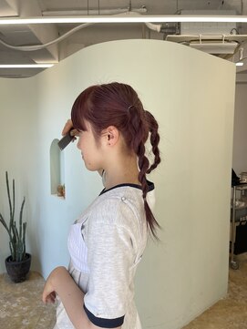 ユー(yew) pink beige