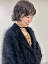 ケンジ 横浜(KENJE)&nbsp;ミニボブ/ニュアンスパーマ/前髪パーマ/横浜