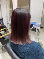 ナンバースリー 溝の口店(Number Three)&nbsp;インナーカラーチェリーレッド【N°3溝の口】