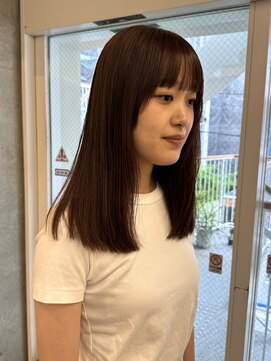 カサネ(casane) ぷつっとカットライン。