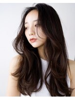 レノラ 本町(LENORA)&nbsp;透けバングツートンカラー似合わせカットアースカラー結べるボブ