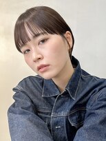 フィルムス 横浜(FILMS)&nbsp;ココアベージュ/黒髪/クラゲヘアー/オリーブグレー/ボブ/横浜