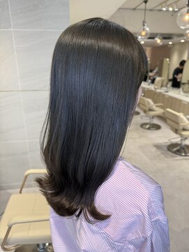 ミズチャーム(Ms.CHARM) 透明感カラー/オリーブグレージュ/艶髪