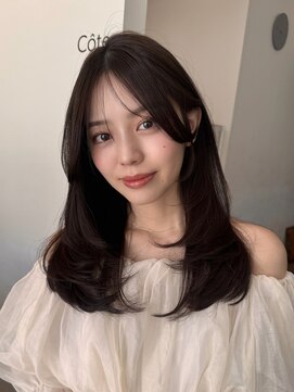 コート 表参道(Cote) 美髪レイヤーカット/顔まわりレイヤー/くびれロングレイヤー