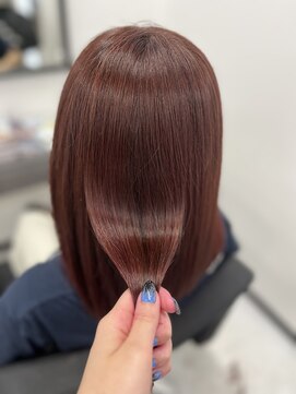 リルフェアリー 磐田店(Li’lFairy) ツヤ感ピンブラウン