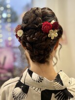 ボンビィヴァン(bon-vivant)&nbsp;大分/府内町/浴衣着付＋ヘアセット