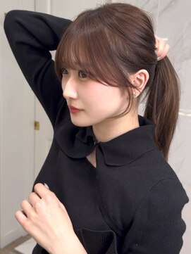 レイリー 原宿 表参道(Rayreee) 小顔カット/前髪/顔周り/似合わせ