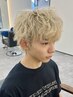 ハイライト(ブリーチ有)＋パーマ+カット＋￥27,200→25,000