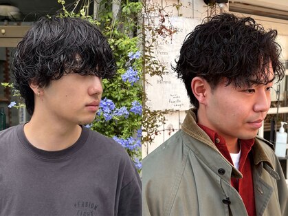 オムファミーユラグ(homme, famille raugh)の写真