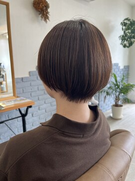 リープ(leap hair) 丸みショート×顔周りレイヤー