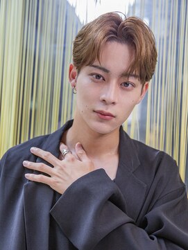 シティ(CITY) フェザーパーマメンズマッシュサーフカールセンターパート