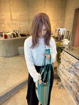 ペト(peto)&nbsp;【Tsuki】 pink greige/layer cut