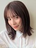 《伸ばし中の方におすすめ♪》顔まわりカット+カラー+メンテナンスTR 銀座