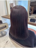 深めのほんのりラベンダーグレージュ