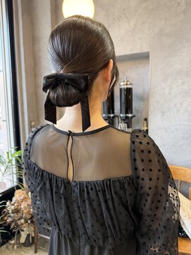 ロンドカスティーヨ 四日市(Lond castillo) 【futaba】大人なタイトシニヨン