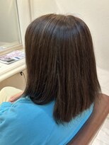 オレンジポップ 流山おおたかの森店(ORANGE POP)&nbsp;着物ヘア/ダークアッシュ/ミディアムレイヤーカット/流山