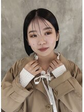 ヘルベチカ・ヘア(Helvetica hair)&nbsp;ミニボブ/ショートボブ/切りっぱなしボブ/前髪あり[代官山駅]