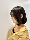 イメチェン/ピンクベージュ/アンブレラカラー/前髪/藤沢美容院