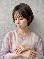 リュクレア(Luclea)&nbsp;オリーブアッシュ/大人ショート/くびれショート/似合わせカット