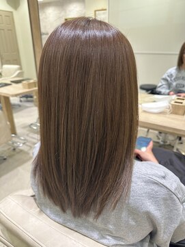 ジェービーヘア 稲毛(jb hair) ハイライト/ピンクベージュ/白髪ぼかしハイライト