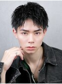 ツイストスパイラル　アップバング