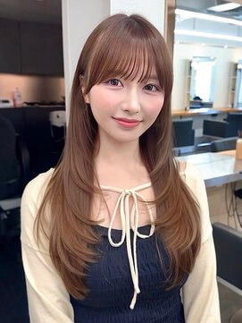 アビー(ABBEY3) レイヤーカットミディアムレイヤーハッシュカットハイレイヤー