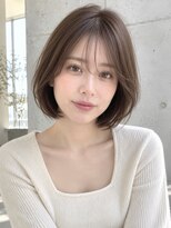 ノア(NOA) 【NOA】韓国風丸みショートボブ×顔まわりレイヤー