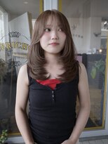 ジェリコヘアー(JERICHO HAIR)&nbsp;ブリーチなしダブルカラーで透明感カラー×たっぷりレイヤー