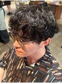 メンズマッシュ/ウェーブパーマで洒落感UP/ラフなのにかっこいい