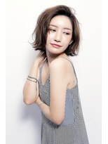 ミエル ヘア 新宿(miel hair) 【mielhair新宿】ナチュラル外ハネボブ