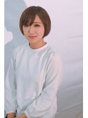 キレイめカジュアルマッシュボブ