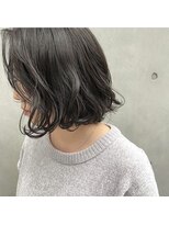 大人ボブ ミニマムボブ　透明感◎ イルミナカラー