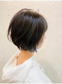 【flor 戸塚】*マニッシュボブブ+インナーブルー*