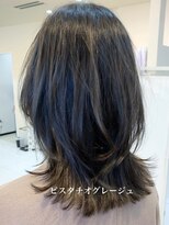 ノラキチジョウジ(NORA KICHIJOJI)&nbsp;#ピスタチオグレージュ#ウルフカット#大人ウルフ#レイヤー