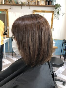 ロンドアベニール 北千住(Lond avenir) namie  ブリーチ毛にもかけられる縮毛矯正