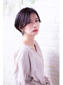 ショートウルフウルフパーマクールショートミニウルフアンニュイ