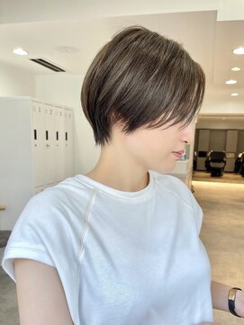 グラフ 銀座(GRAFF) 大人可愛い20代30代ハイライト/ショートボブ/ハンサムショート