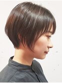 【ルチュラ松島】顔回りに長さを残したショート☆セットも簡単♪