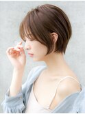 前髪あり大人ショートボブ20代30代40代【AIN.表参道】川原大地